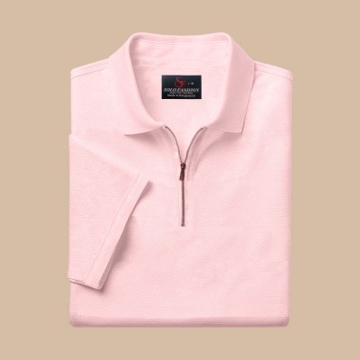 Men's Zipper Polo Shirt