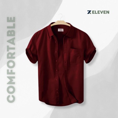 Men's Half Sleeve Solid Colour Shirt