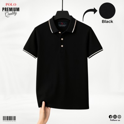 MEN PREMIUM JACQUARD POLO SHIRT